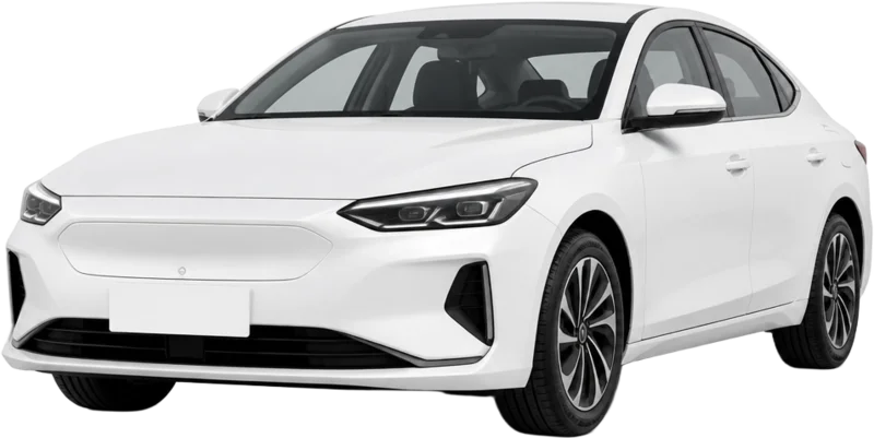 White sedan cab category available with Wahano